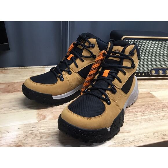 TIMBERLAND MEN MOTION SCRAMBLE MID LACE WATERPROOF WHEAT NUBUCK A68Q8 Size 10 main image 10